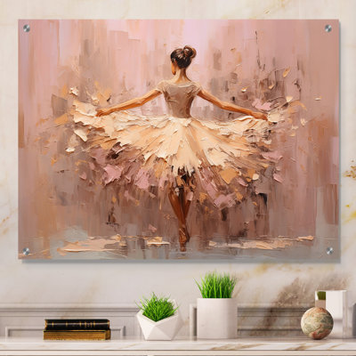 Ballet inspired resin Pop selling Art